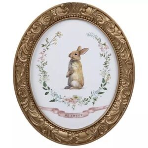 Be Sweet Bunny Wood Wall Decor